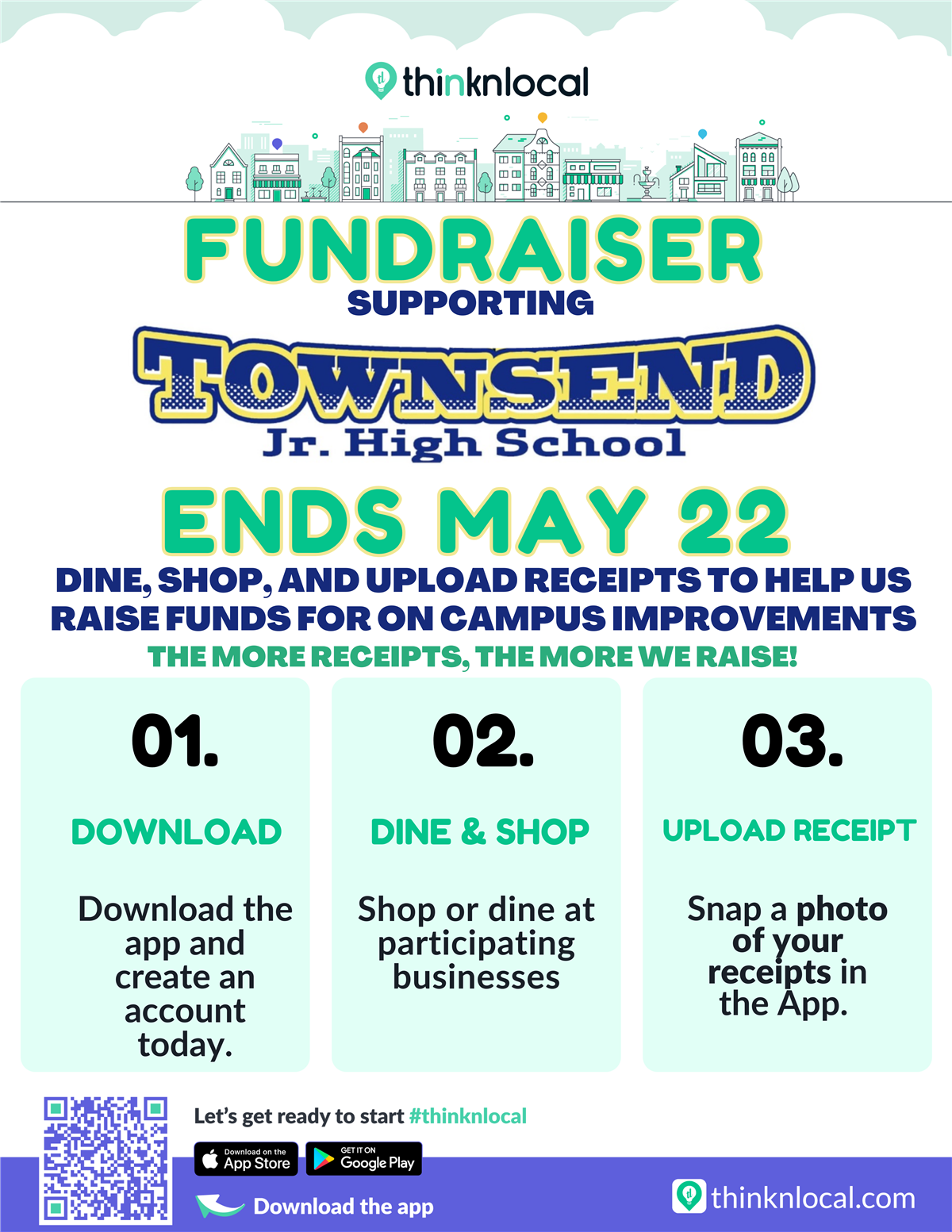 Thinknlocal fundraiser now through may 22